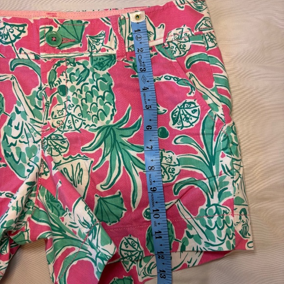 Lilly Pulitzer Callahan Shorts Scorpion Bowl‎ Size 6 - Picture 6 of 8
